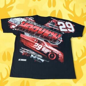 VINTAGE Kevin Harvick NASCAR RCR "The Closer Graphic Tee XXL